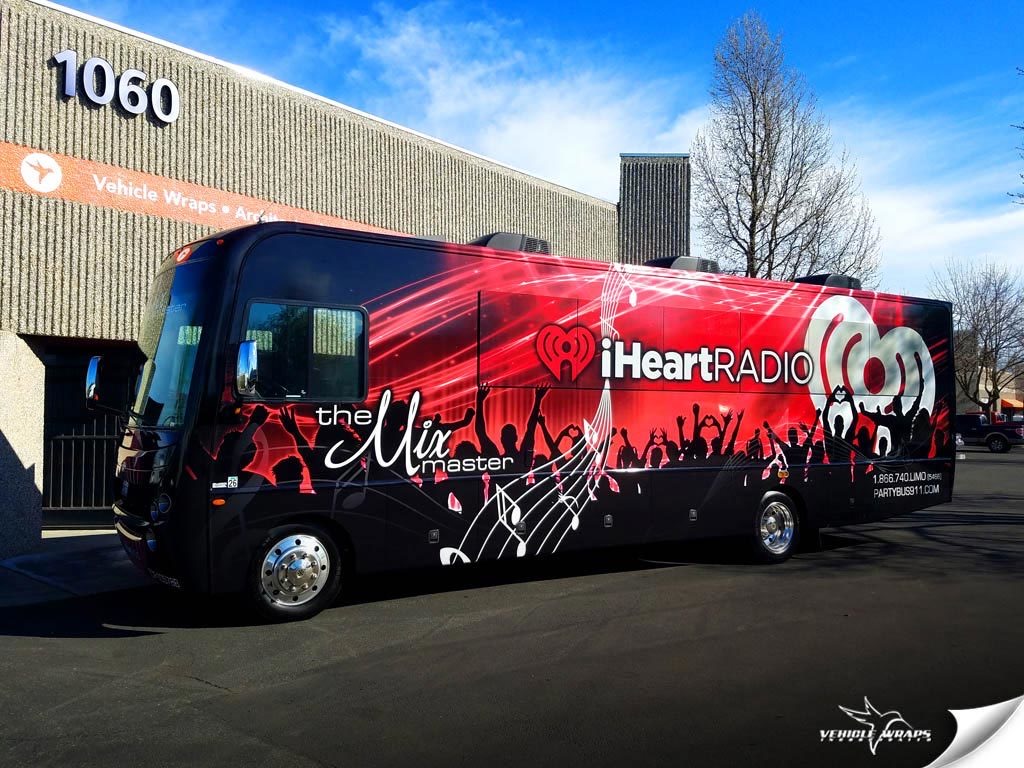 Party Bus Branding Custom Graphics Party Bus Group