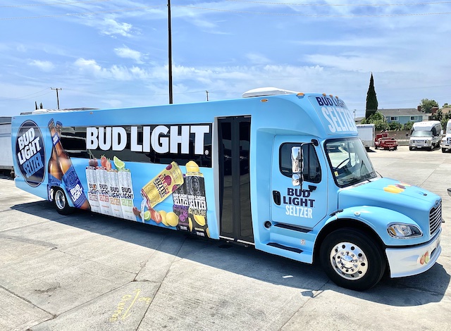 Bud Light Beer Bus