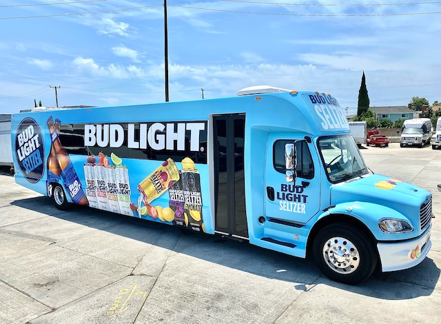 Bud Light Party Bus