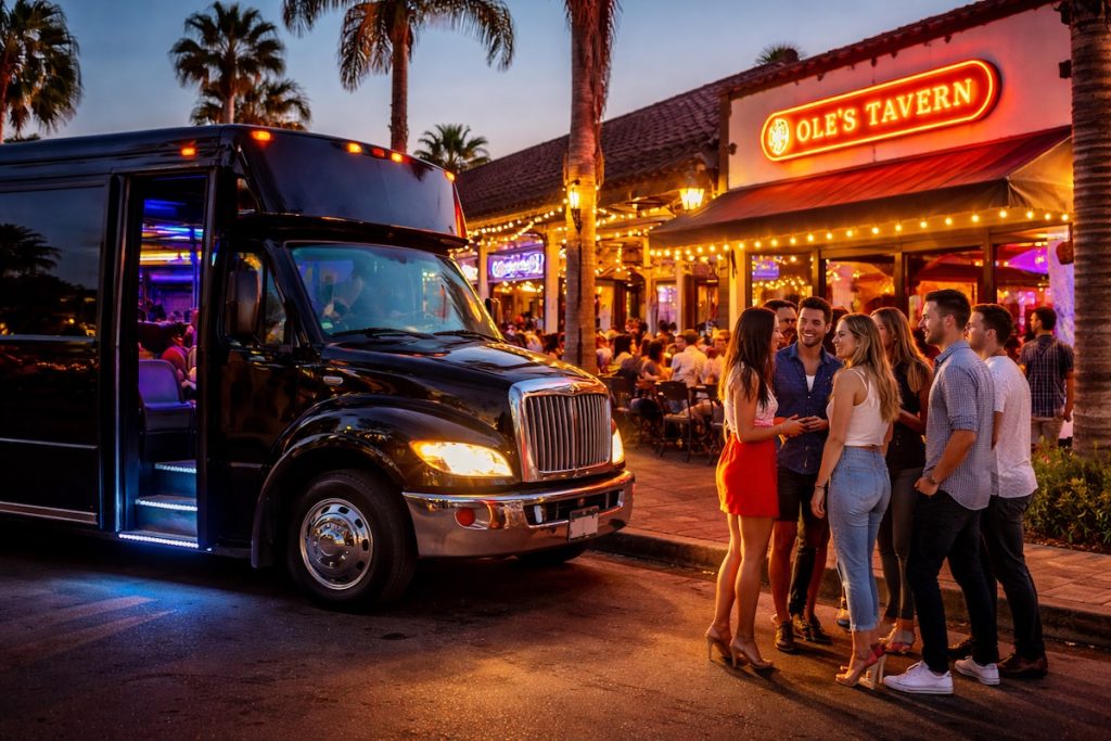 San Clemente Bars Avenida Del Mar Party Bus